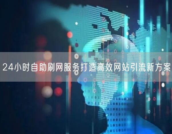 24小时自助刷网服务打造高效网站引流新方案