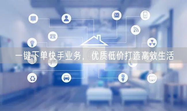 一键下单快手业务，优质低价打造高效生活